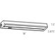 ProLed LED 18 inch White Linear Ceiling Light, Under Cabinet Light