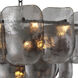 Gustave 13 Light 29.53 inch Smoke Glass Chandelier Ceiling Light