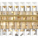 Hayes Bath Vanity Light Wall Light in Aged Brass