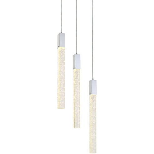 Weston 3 Light 16 inch Chrome Pendant Ceiling Light