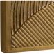 Drift Antique Brass and Blackened Bronze Wall Plaque