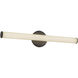 Vire 2 inch Black ADA Wall Sconce Wall Light