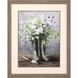 Florals Collection Green Framed Art