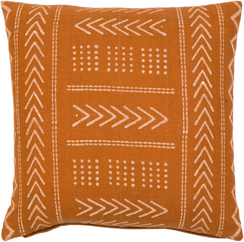 Malian 20 inch Brick Red Pillow Kit in 20 x 20, Square