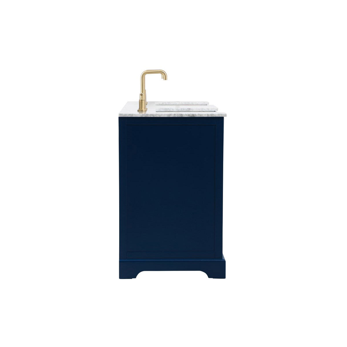 Franklin 60 X 22 X 35 inch Blue Bathroom Vanity Cabinet