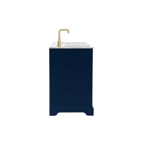 Franklin 60 X 22 X 35 inch Blue Bathroom Vanity Cabinet