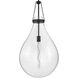 Eloise LED 16 inch Black Pendant Ceiling Light