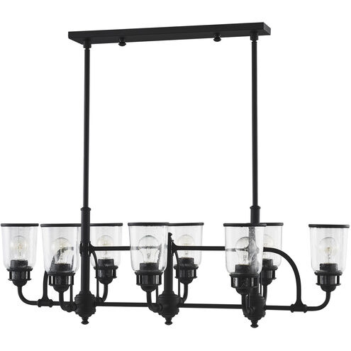 Lawrenceville 8 Light 21 inch Black Chandelier Ceiling Light