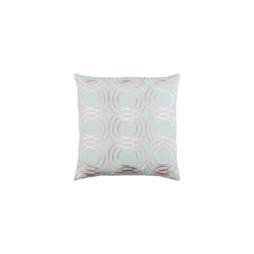 Ridgewood 20 X 20 inch Mint and Cream Pillow