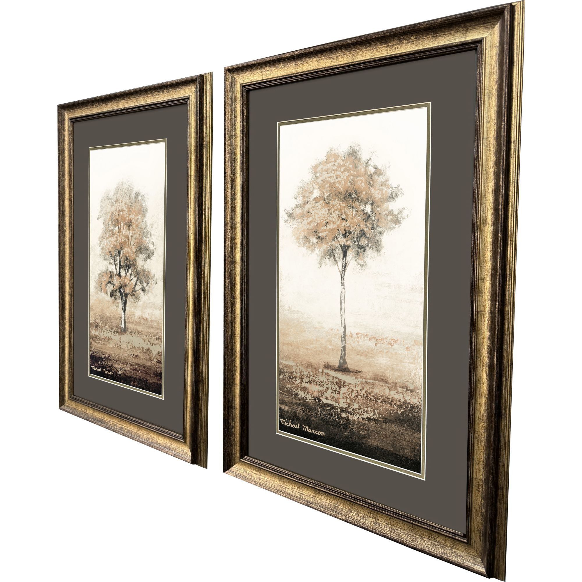 Way of Nature Brown and Black Framed Art, Propac