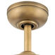 Downrod Heritage Brass Fan Downrod