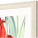 Florals Collection Red Framed Art