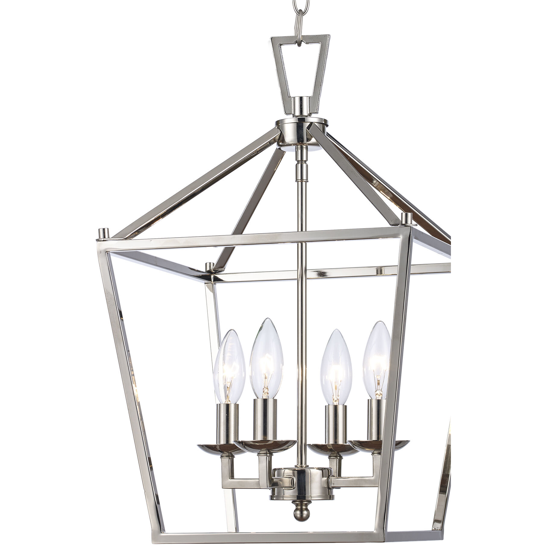 Lacey 4 Light 12 inch Polished Chrome Pendant Ceiling Light