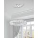 Kinsley 1 Light 24 inch Polished Chrome Chandelier Ceiling Light