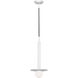 Kelly by Kelly Wearstler Nodes 1 Light 8 inch Polished Nickel Pendant Ceiling Light