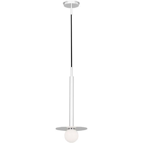 Kelly by Kelly Wearstler Nodes 1 Light 8 inch Polished Nickel Pendant Ceiling Light