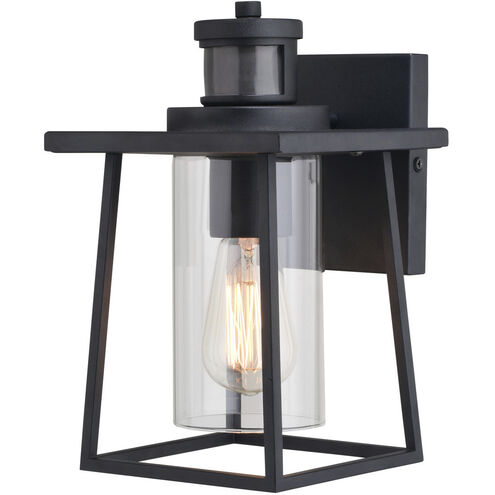 Geneva Textured Black Outdoor Motion Sensor