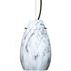 Pera 9 LED Black Cord Pendant Ceiling Light
