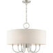 Blossom 7 Light 24 inch Brushed Nickel Pendant Chandelier Ceiling Light