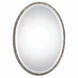 Annadel Oval 28 X 20 inch Plated Polished Nickel Wall Mirror