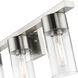 Carson 3 Light 23 inch Brushed Nickel Vanity Sconce Wall Light