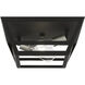 Schofield 2 Light 13 inch Black with Brushed Nickel Accents Flush Mount Ceiling Light