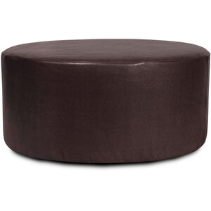 Universal Avanti Black Round Ottoman Replacement Slipcover, Ottoman Not Included