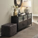 Ottoman 18 inch Dark Grey Ottoman