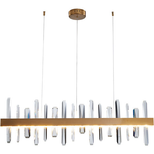 Canada LED 2 inch Gold LED Chandelier Ceiling Light