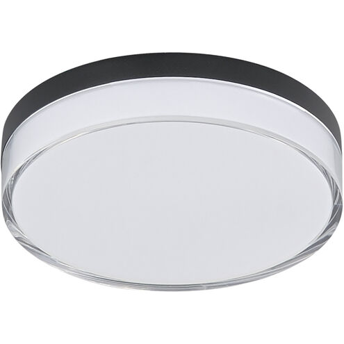 Edge LED 7 inch Black Flush Mount Ceiling Light