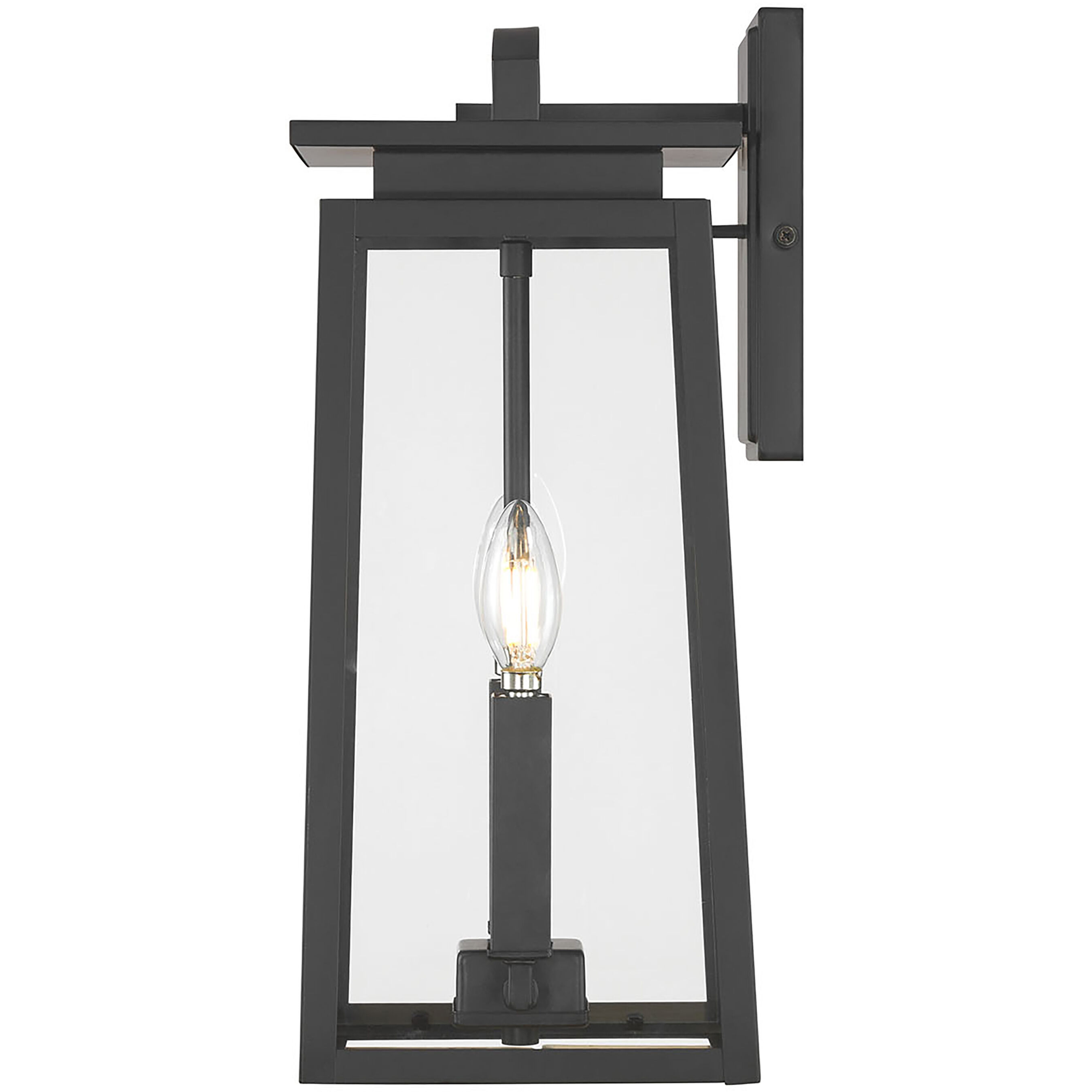 Kendrix 2 Light 17.5 inch Powder Coated Black Outdoor Wall Sconce