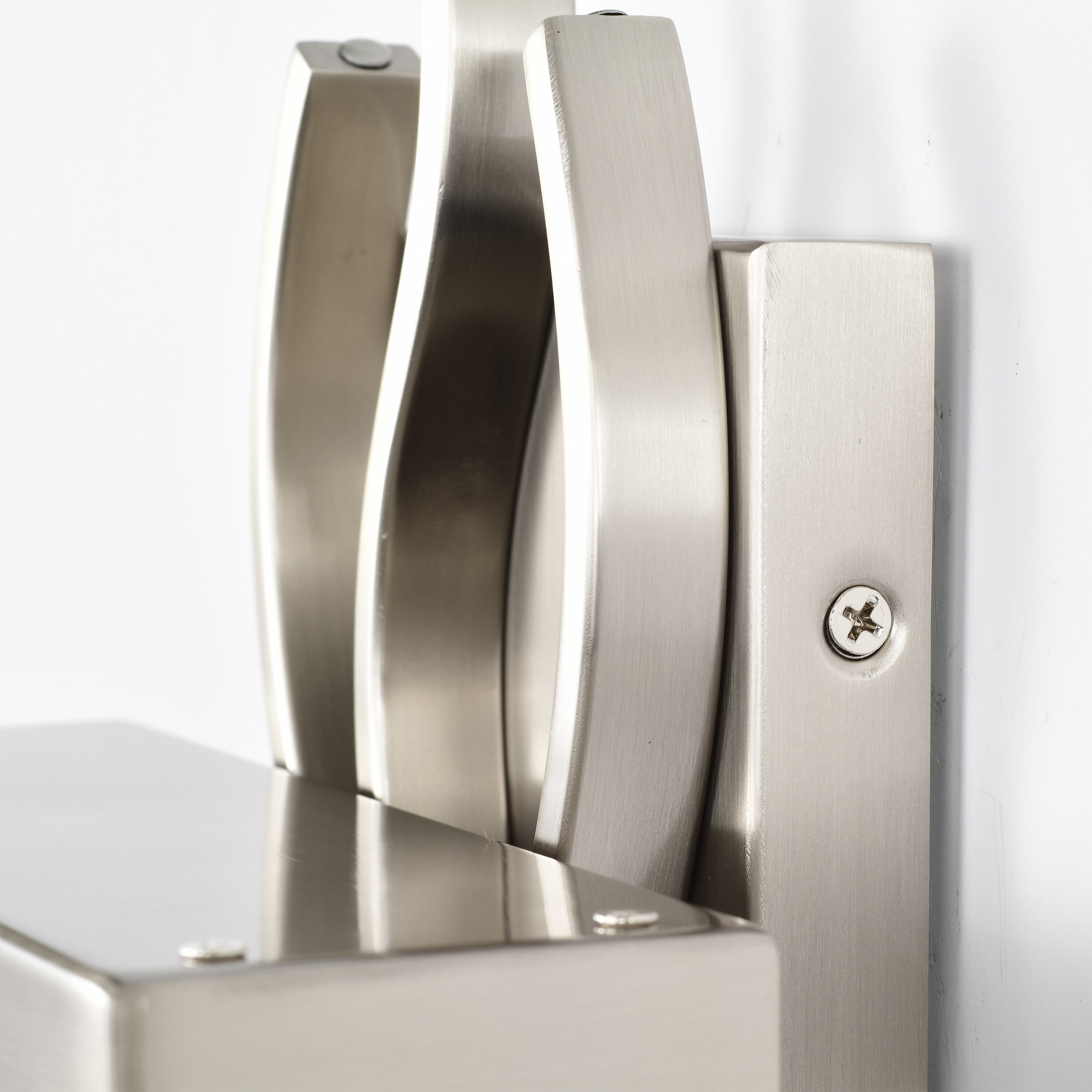 Wave LED 7.88 inch Brushed Nickel ADA Wall Sconce Wall Light