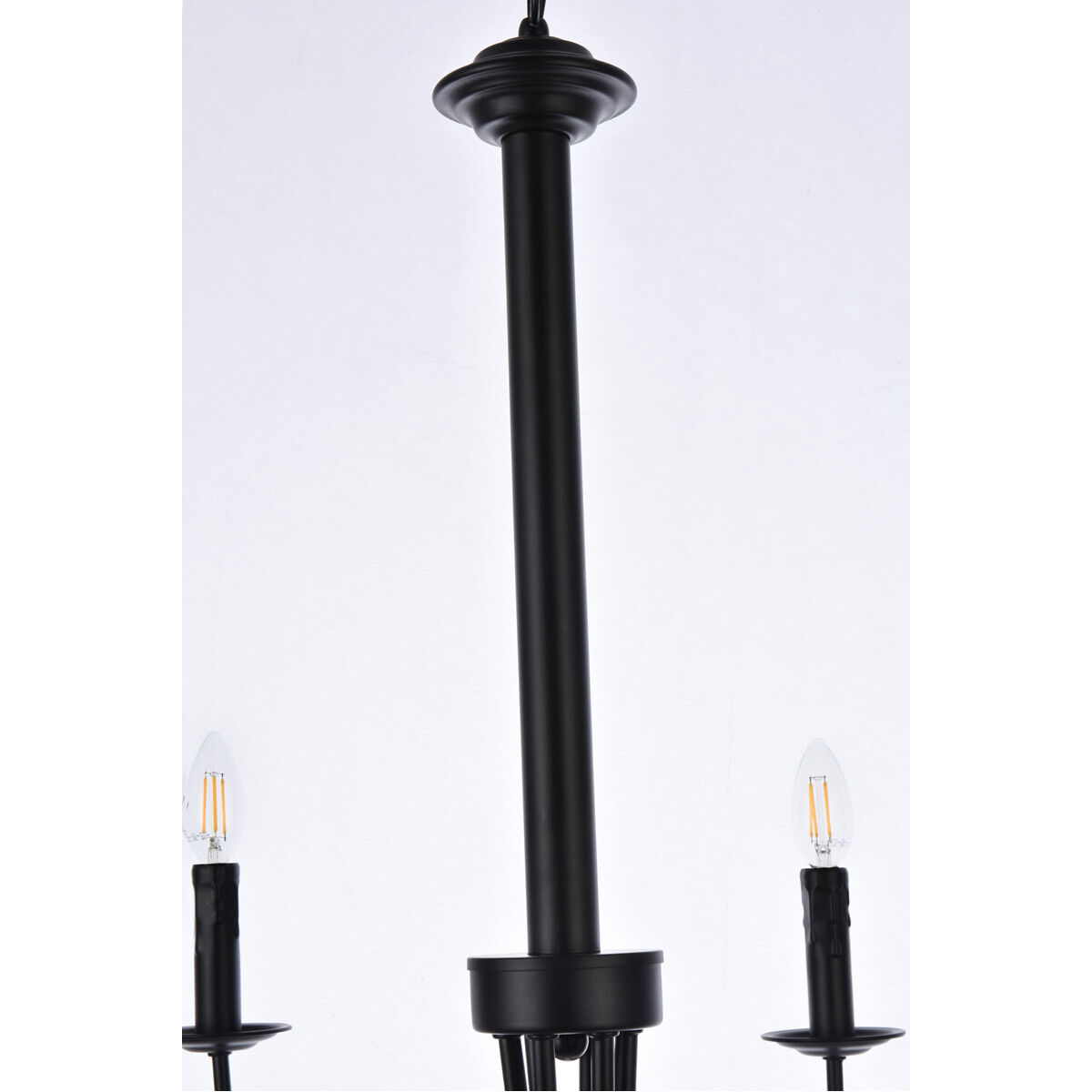 Brielle 6 Light 32 inch Black Pendant Ceiling Light