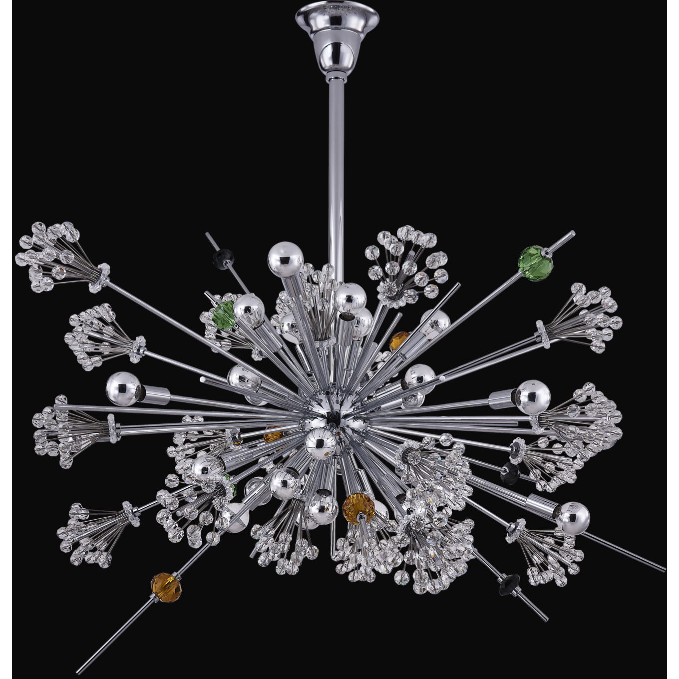 Constellation 30 Light 47 inch Polished Chrome Pendant Ceiling Light