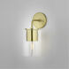Lula 1 Light 5.25 inch Aged Brass Wall Sconce Wall Light