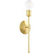 Lansdale 1 Light 5 inch Polished Brass ADA Sconce Wall Light