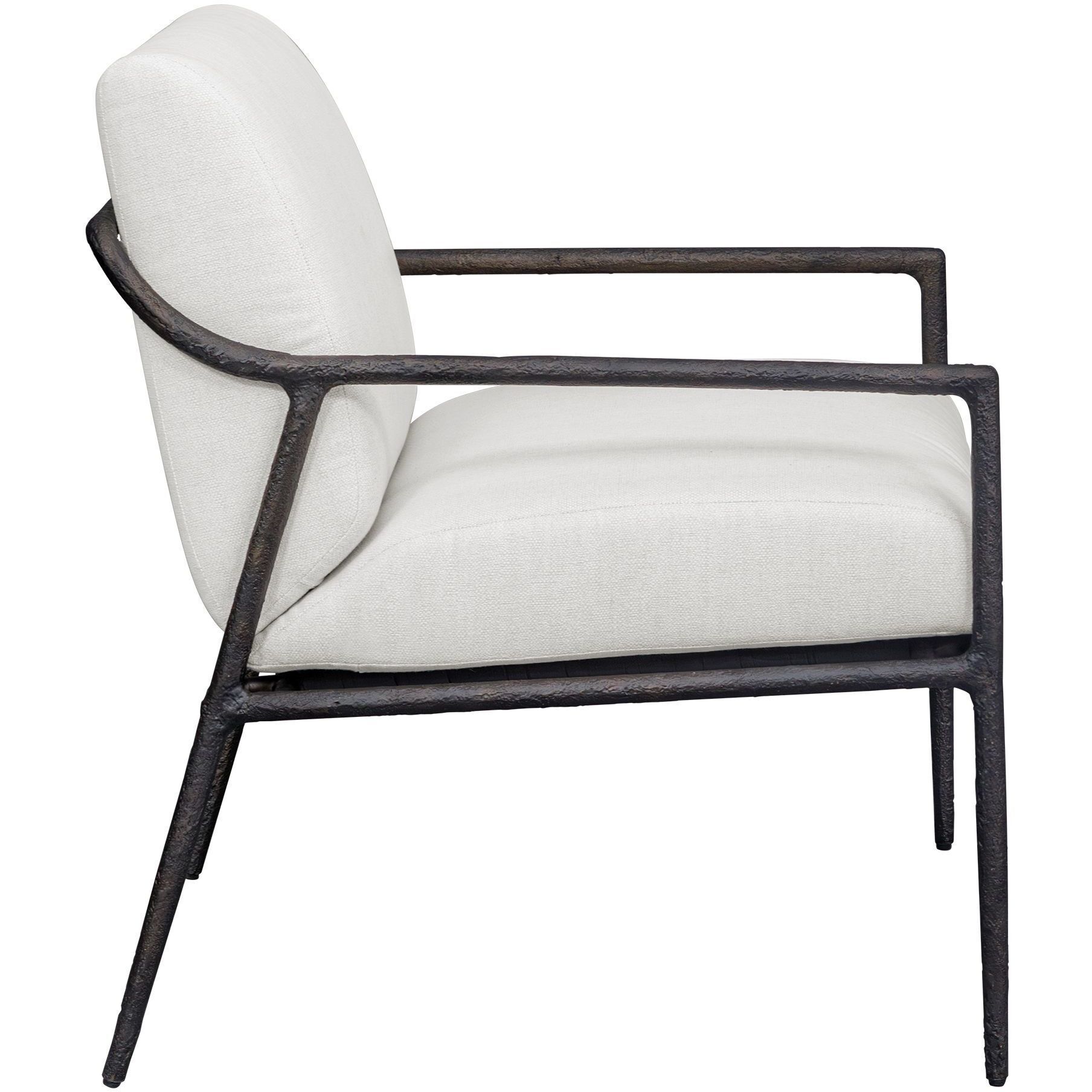 Thayer Java and Oyster White Outdoor Lounge Chair