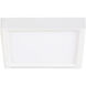 Lotus LED 4.4 inch White Flush Mount Ceiling Light, Integrated LED