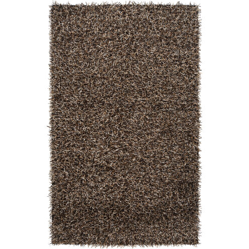 Roscoe 36 X 24 inch Dark Brown, Burnt Orange, Beige Rug