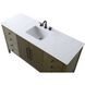 Blakely 60 X 34 inch Hazel Oak Bathroom Vanity Cabinet