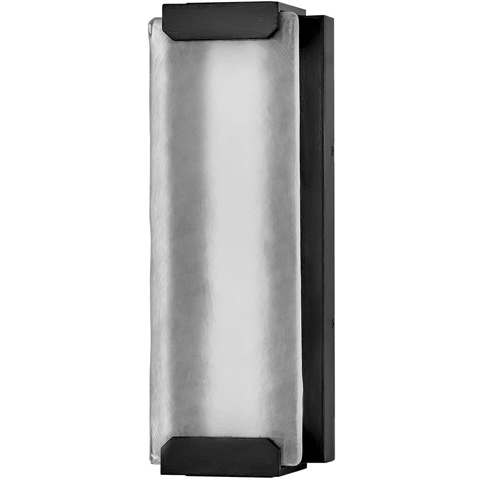 Zayde LED 16 inch Black Outdoor Wall Mount