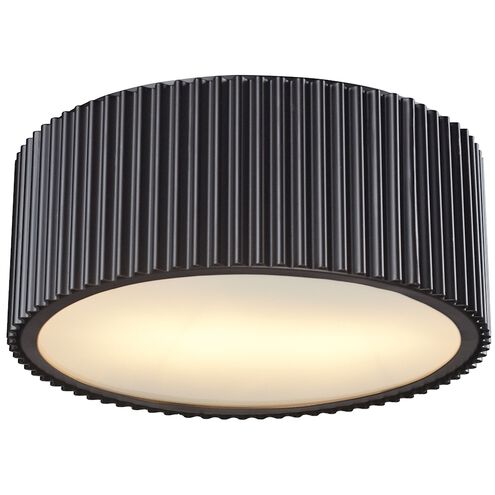 Brendon 2 Light 13 inch Oil Rubbed Bronze Flush Mount Ceiling Light