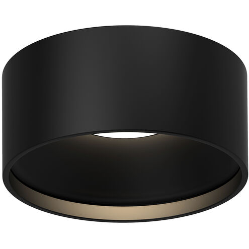 Lucci LED 4.75 inch Black Flush Mount Ceiling Light, Round