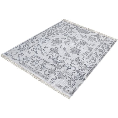 Harappa 16 X 16 inch Gray Rug