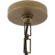 Waverly 1 Light 22 inch Pearl White Pendant Ceiling Light