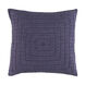 Gisele 20 X 20 inch Violet Throw Pillow