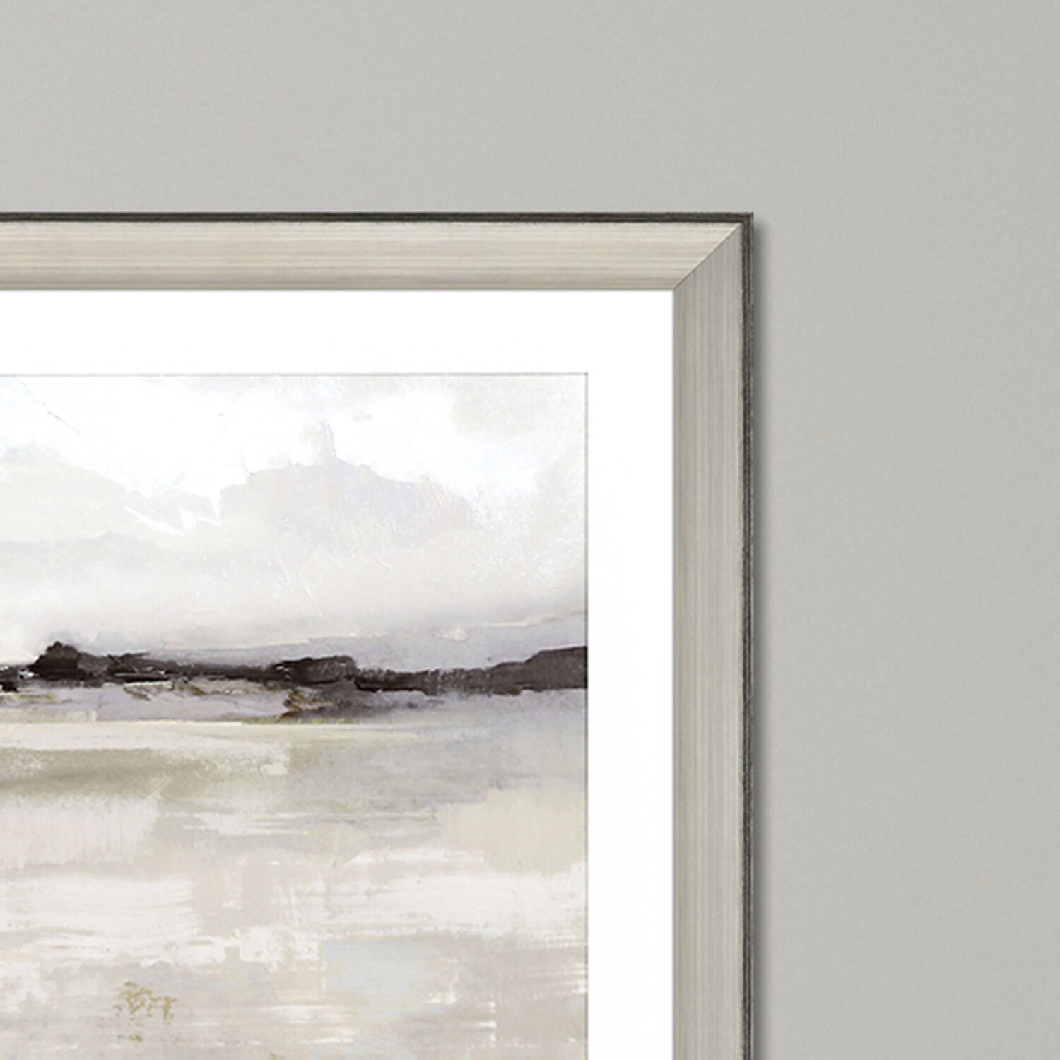 Dylife Neutral and Gray and Beige and Black Framed Art