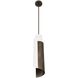 Enzio 1 Light 6 inch Forged Bronze Pendant Ceiling Light