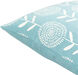 Lachen 20 inch Teal Pillow Kit in 20 x 20, Square