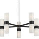 Delgada 10 Light 36.00 inch Chandelier